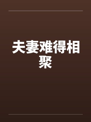 夫妻难得相聚by佚名