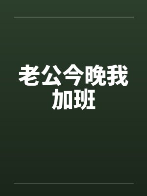 老公今晚我加班笔趣阁无弹窗