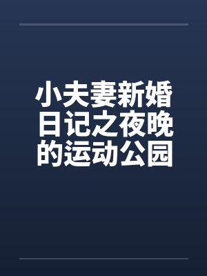 小夫妻新婚日记之夜晚的运动公园by佚名