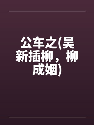公车之(吴新插柳,柳成姻)笔趣阁无弹窗