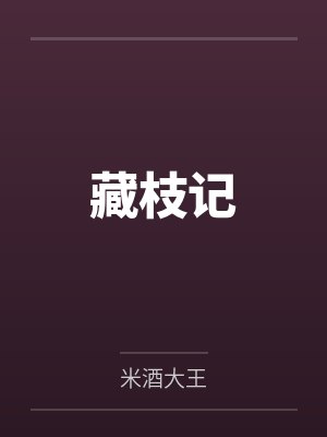 藏枝记