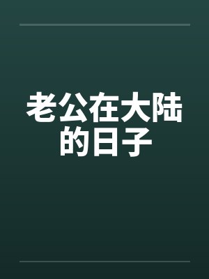 老公在大陆的日子by佚名