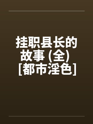 挂职县长的故事 (全) [都市淫色]笔趣阁无弹窗