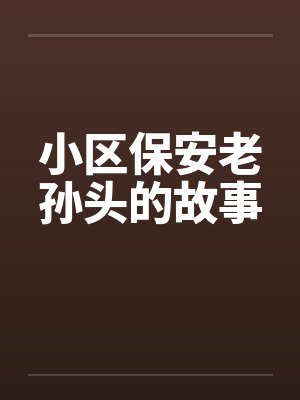 小区保安老孙头的故事by佚名