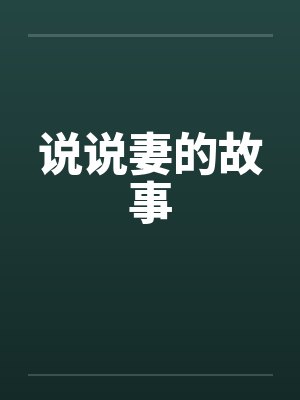 说说妻的故事by佚名