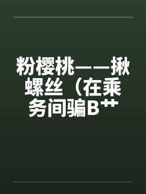 粉樱桃——揪螺丝（在乘务间骗B艹）