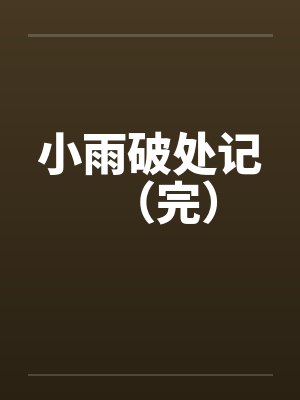 小雨破处记（完）