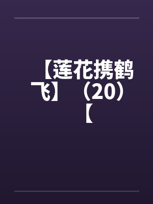 【莲花携鹤飞】（20）【笔趣阁无弹窗